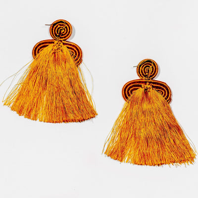 Rwandan Woven Earrings.