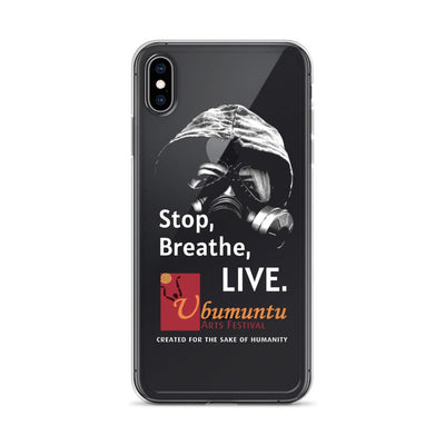 Stop Breathe Live iPhone Case
